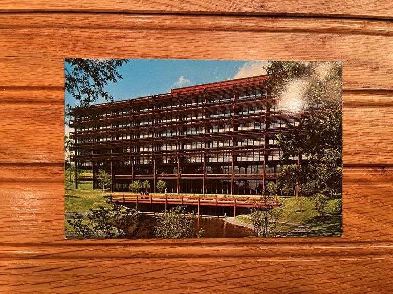 (4) John Deere Postcards