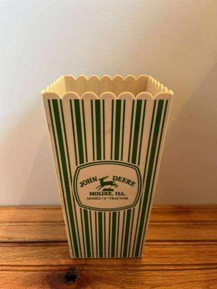 John Deere Popcorn Box, Cups, Coasters