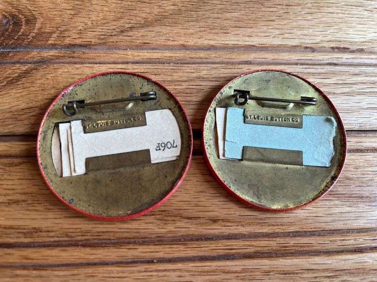 (2) Dairy Cattle Congress Employee Badges