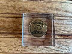 (2) John Deere 150th Anniversary Paperweight + 1970 Calendars