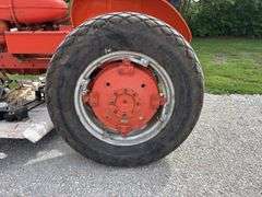 Allis Chalmers WD45 and Belly Mower