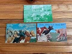 (3) Hoard’s Dairyman Postcards