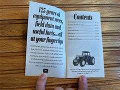 (3) 1967, 1973, 1992 John Deere Farmers Pocket Notebooks