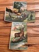 (4) John Deere Trade Cards