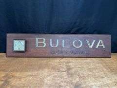 Bulova Sales & Service Sign