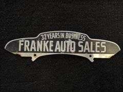 (3) License Plate Topper + Tags