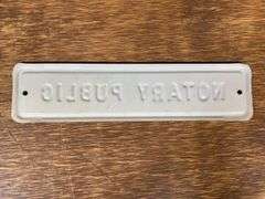 (2) Notary Public + Deliver Parcels in Rear SST Signs