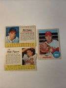 (3) 1960s Topps Milt Pappas Baseball Cards