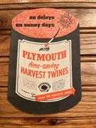 (3) Plymouth Binder Twine Sales Literature + Notebooks