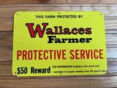 Wallaces Farmer Protective Services SST Sign