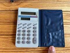 (3) John Deere Wallets + Calculator