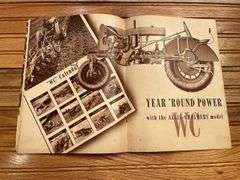 Allis Chalmers Sales Literature