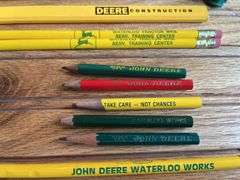 (12) John Deere Pencils