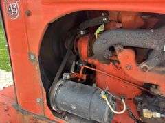 Allis Chalmers WD45 and Belly Mower