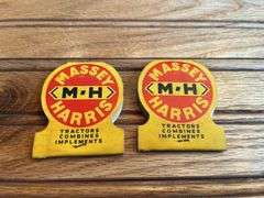 (2) Massey-Harris Matchbooks