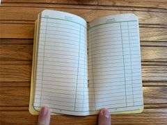 (2) 1955 + 1957 John Deere Farmers Pocket Ledgers