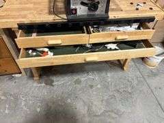 Wooden Work Bench