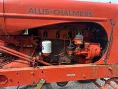 Allis Chalmers WD45 and Belly Mower