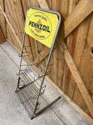 Pennzoil Oil Can Rack
