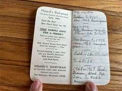 (3) Hoard’s Dairyman Notebooks