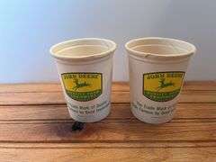 John Deere Popcorn Box, Cups, Coasters