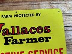 Wallaces Farmer Protective Services SST Sign