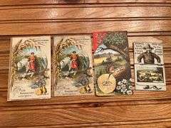 (4) John Deere Trade Cards