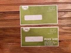 John Deere Employees Credit Union Envelopes