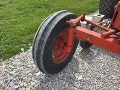 Allis Chalmers WD45 and Belly Mower