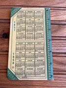 (2) 1955 + 1957 John Deere Farmers Pocket Ledgers