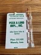 John Deere Rain Gauge NIB