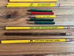 (12) John Deere Pencils