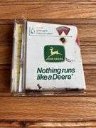 (2) John Deere Rain Gauge + Thermometer