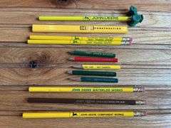 (12) John Deere Pencils