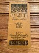(3) Plymouth Binder Twine Sales Literature + Notebooks