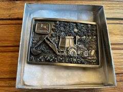 (3) John Deere Belt Buckles