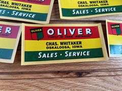 (5) Oliver Dealership Decals