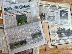 Newspaper + Magazine Clippings + Ads