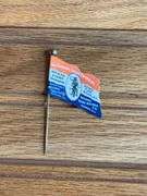 National Cream Separator Celluloid Flag Straight Pin