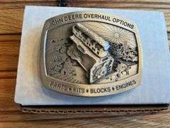 (3) John Deere Belt Buckles