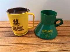 (4) John Deere Mugs