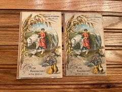 (4) John Deere Trade Cards