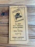 (3) Hoard’s Dairyman Notebooks