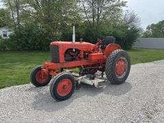 Allis Chalmers WD45 and Belly Mower