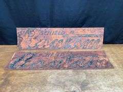 (2) Schield Bantam SST Signs