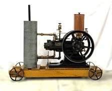 Circa 1901 Meitz and Weiss Hot Bulb Engine