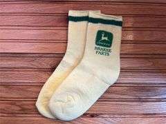 (3) John Deere Hat, Apron, Socks