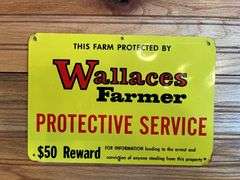 Wallaces’ Farmer Protective Service SST Sign