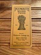 (3) Plymouth Binder Twine Sales Literature + Notebooks