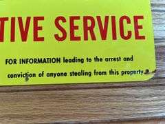 Wallaces Farmer Protective Services SST Sign